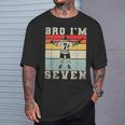 7Th Birthday Ice Hockey Boy 7 Year Old Hockey Player T-Shirt Gifts for Him