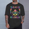 This Is My 80'S Costume 1980S 80S Outfit Disco Party T-Shirt Gifts for Him