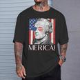 Alexander Hamilton 'Merica Patriot American Flag 4th Of July T-Shirt Gifts for Him