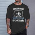 Algunos Abuelos Jugar Bingo Real Grandpas Jugar Boxeo Camiseta unisex Regalos para él