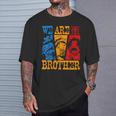 Anime Cosplay We Are Brother Ace-Sabo-Luffy Anime Graphic T-Shirt Gifts for Him