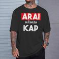 Arai Cape Thai Script Saying Thailand T-Shirt Geschenke für Ihn