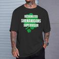 Ated Shenanigans Supervisor Friend St Patrick's Party T-Shirt Gifts for Him Ated Shenanigans Supervisor Friend St Patrick's Party T-Shirt Gifts for Him