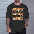Aunt Of The Birthday Girl Dog Family Party Decorations T-Shirt Gifts for Him