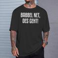 Babbel Net Des Geht Hessian T-Shirt Geschenke für Ihn