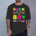 Back To 80'S 1980S Vintage Retro Eighties Costume Party T-Shirt Gifts for Him