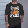 Basketball Mama Coquette Bow Game Day Sports Lover Mom T-Shirt Gifts for Him