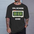 Beer Clock Mallorca Party Alcohol Beer Saufen Suff T-Shirt Geschenke für Ihn