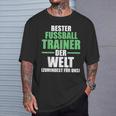 Best Football Trainer In The World Trainer T-Shirt Geschenke für Ihn