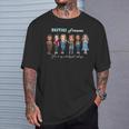 Besties Forever Bff Best Friends Unbiological Siblings Chibi T-Shirt Gifts for Him