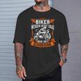 Biker Wird Nicht Grau Das Ist Chrome Ironie Fun T-Shirt Geschenke für Ihn