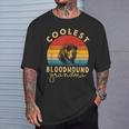 Bloodhound Coolest Grandma For Bloodhound Mom T-Shirt Gifts for Him