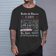 Bodas De Bronce 8 Años Aniversario De Boda Regalo Camiseta unisex Regalos para él