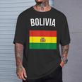 Bolivia Bolivian Flag Acation Travel Souvenir T-Shirt Geschenke für Ihn