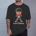 Boxeo Para Niños Tiny Fists Mighty Dreams Sin Mangas Camiseta unisex Regalos para él