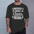 Broke Cheer Mama Cheer Mom Of A Cheerleader Mother T-Shirt Gifts for Him Broke Cheer Mama Cheer Mom Of A Cheerleader Mother T-Shirt Gifts for Him