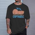 Capy Chillin' Like A Capybara Pijama Capybara Camiseta unisex Regalos para él