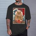 Capybara Ramen Japanese Graphic Kawaii Anime T-Shirt Gifts for Him