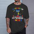 Cat-Rocking I N My-School-Shoes-Back To-School-Cat-Lover T-Shirt Gifts for Him