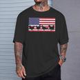 Chicken Fourth Of July Hen Farm July 4th American Flag USA T-Shirt Gifts for Him