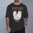 Chicken Game Don`T Look At The Chicken Game Over Farmers Camiseta unisex Regalos para él