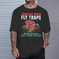 Colorful Venus Flytrap Botanical Carnivorous Plant T-Shirt Gifts for Him