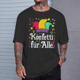 Confetti And Fool Cap Carnival Costume T-Shirt Geschenke für Ihn