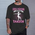 Coole Girlchen Kann Tanzen Dance Dance Sayings Dancer T-Shirt Geschenke für Ihn