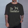 Coonfather Coon Hunting Dogs Coonhound Dad T-Shirt Gifts for Him