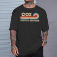 Cox Surname Retrointage 80S 90S Birthday Reunion T-Shirt Cadeaux pour lui