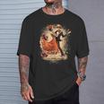 Crâne En Sucre Pour Et Homme Dia De Muertos Catrina Jour Des Morts T-Shirt Cadeaux pour lui
