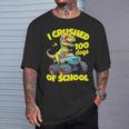 I Crushed 100 Days Of School For Boys 100Th Day Of School T-Shirt Gifts for Him