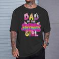 Dad Of The Birthday Girl Family Pig Party Decorations T-Shirt Gifts for Him