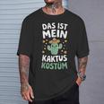 Das Ist Mein Kaktus Kostüm Party Carnival Fancy Dress T-Shirt Geschenke für Ihn
