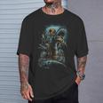 Deep Sea Commercial Diver Fishing Scuba Diving Boating T-Shirt Gifts for Him