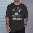 Der Tut Nix Der Will Nur Baggern Bagger T-Shirt Geschenke für Ihn