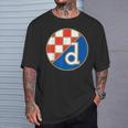 Dinamo Zagreb Croatia Gnk Dinamo Zagreb Croatian T-Shirt Geschenke für Ihn