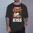 I Din't Fart My Butt Blow You A Kiss Dueño De Perros Amante De Perros Camiseta unisex Regalos para él