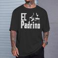 Divertido El Padrino Para Padrino Español Camiseta unisex Regalos para él