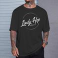 Divertido Lindy Hop Swing Dance Camiseta unisex Regalos para él