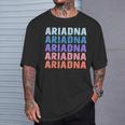 Divertido Regalo Nombre Ariadna Personalizado Primer Nombre Camiseta unisex Regalos para él