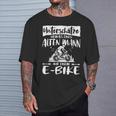 Ebike Mountain Bike Bicycle Accessories E-Bike T-Shirt Geschenke für Ihn