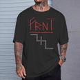 Ebm-Front Electronic Body Music Frnt 242 Camiseta unisex Regalos para él