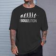 Ebouleution Evolution Boulspieler Idea T-Shirt Geschenke für Ihn