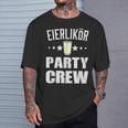 Egg Liqueur Party Crew Spring Party T-Shirt Geschenke für Ihn