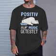 Eisbär Auf Positiv Müde Tested Sleep S T-Shirt Geschenke für Ihn