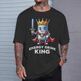 Energy Drink King Tin Energy Drink T-Shirt Geschenke für Ihn