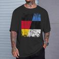 Estonia Germany Flag Children Estonia T-Shirt Geschenke für Ihn