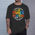 Family Vacation 2025 Making Memories Together Matching Group T-Shirt Gifts for Him