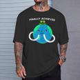 Finally Achieved World Peace On Earth Pun World Peas Tank Top T-Shirt Gifts for Him